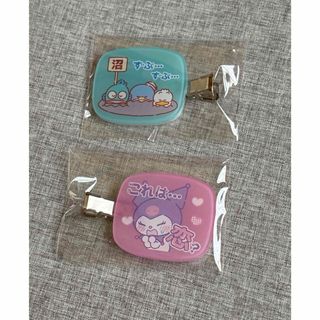 サンリオ - サンリオキャラクター ヘアクリップ 2点セット 即購入可 最終値下げ 
