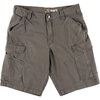 カーハート(carhartt)の古着 カーハート Carhartt RELAXED FIT ダック カーゴショーツ ハーフパンツ メンズw34相当 /eaa572682(ショートパンツ)