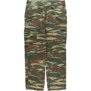 古着 迷彩柄 リップストップ ミリタリー カーゴパンツ MEDIUM-REGULAR メンズw37相当 /eaa570654(ワークパンツ/カーゴパンツ)