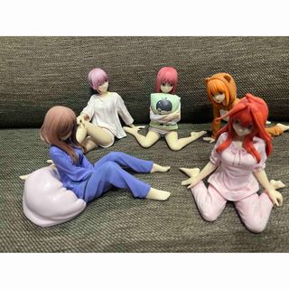 五等分の花嫁　バンプレスト　パジャマフィギュア　セット(キャラクターグッズ)