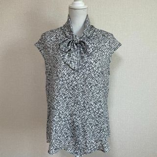 コムサ COMME CA トップス ボウタイ 15 大きいサイズ 美品 春夏