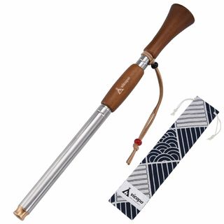火吹き棒 キャンプ 火起こし 最長82cm ロング 伸縮式 コンパクト 焚き火 