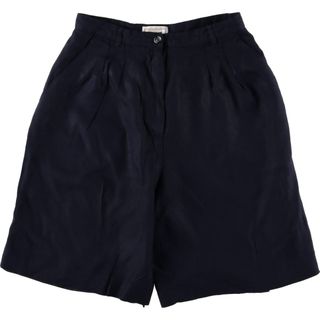 古着 リズクレイボーン Liz Claiborne COLLECTION ツータック レーヨンショーツ ショートパンツ レディースL(w27)相当 /eaa572824(ショートパンツ)