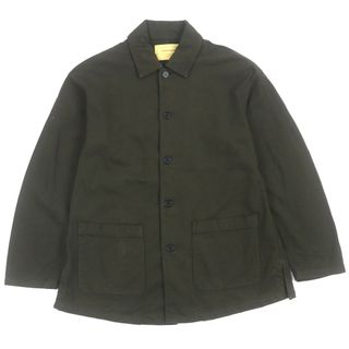 美品▼SEVEN BY SEVEN Steven Alan セブンバイセブン スティーブンアラン 800-1225015 GARMENT DYE BLOUSON コットン100% シャツジャケット カーキ L 日本製 正規品 メンズ(その他)