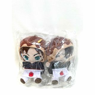 大阪梅田限定　進撃の巨人　縁日　リヴァイ　エレン　たこやき　ぬいぐるみ