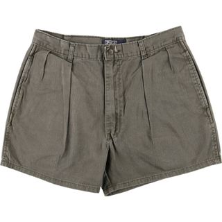 ラルフローレン(Ralph Lauren)の古着 ラルフローレン Ralph Lauren POLO by Ralph Lauren ツータック コットンショーツ ショートパンツ メンズw32相当 ヴィンテージ /eaa572827(ショートパンツ)