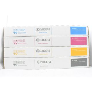 未使用 京セラ 純正 トナー TK-8466 4色（シアン・マゼンタ・イエロー・ブラック） KYOCERA ITNYWL6Q9BPE-D-N32-byebye