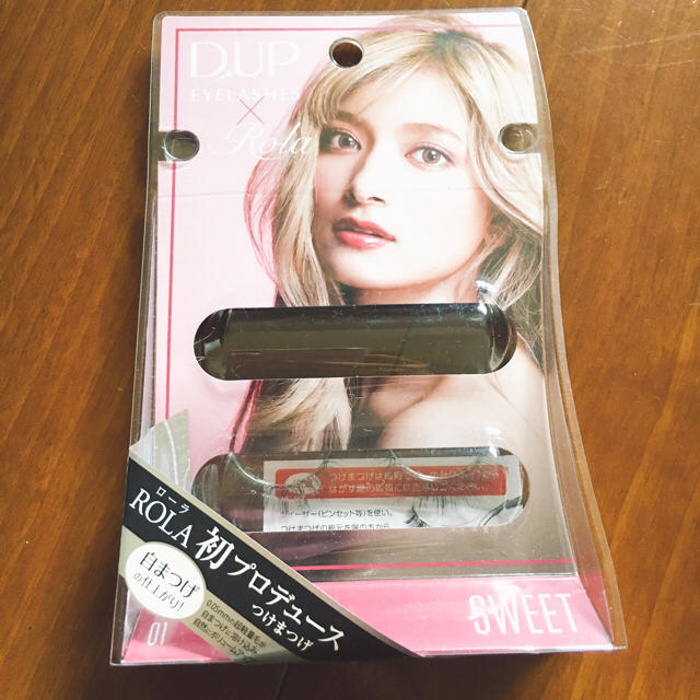 DUPE SELECT(デュープセレクト)のローラプロデュース♡D-UP EYELASHES！つけま コスメ/美容のベースメイク/化粧品(つけまつげ)の商品写真