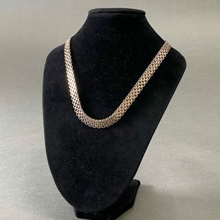 g29 Milor ミロル クロスパンサーチェーンネックレス シルバー 925 SILVER イタリア ヴィンテージ アクセサリー ジュエリー(ネックレス)