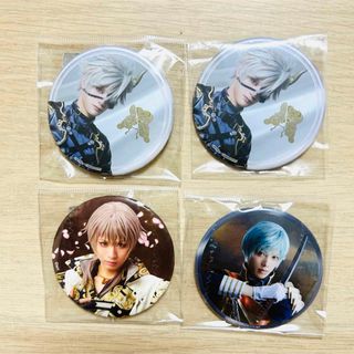 刀剣乱舞　ミュージカル　缶バッジ　鬼丸国綱　鶴丸国永　