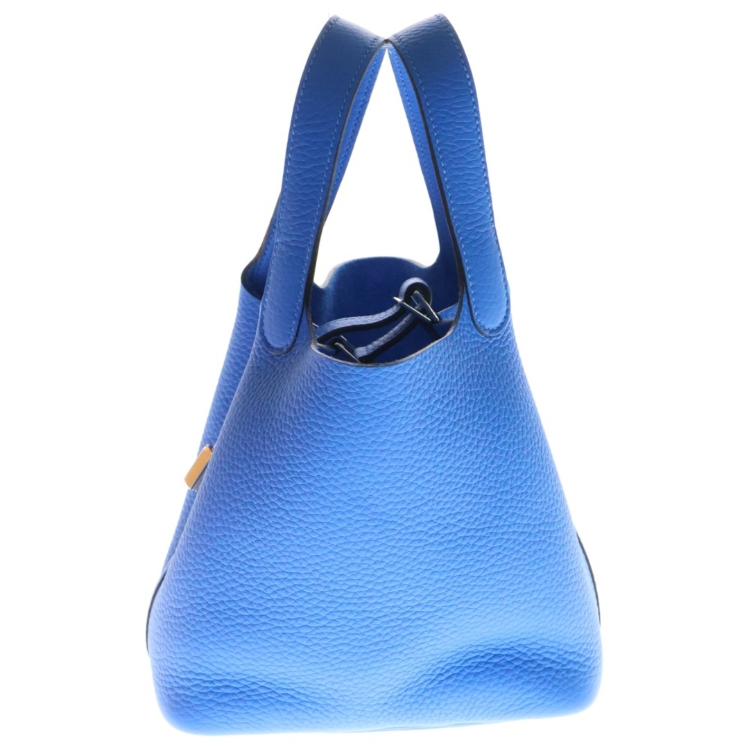 エルメス ピコタンロックPMサイズ ブルーイドラ/S金具 HERMES - HERMES エルメス ピコタンロックPM ブルーイドラ