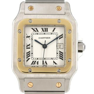 カルティエ(Cartier)のカルティエ サントスLM コンビ 81036283 SSxYG 自動巻(腕時計(アナログ))