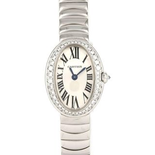 カルティエ(Cartier)のカルティエ ミニベニュワール WG/D WB520025 WG クォーツ(腕時計)