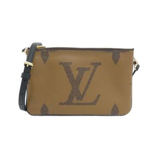 LOUIS VUITTON - ルイヴィトン モノグラム ジャイアント ポシェット ドゥーブル ジップ M69203 ショルダーバッグ