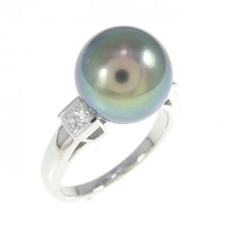 ミキモト(MIKIMOTO)のミキモト 黒蝶パール リング 10.8mm(リング(指輪))