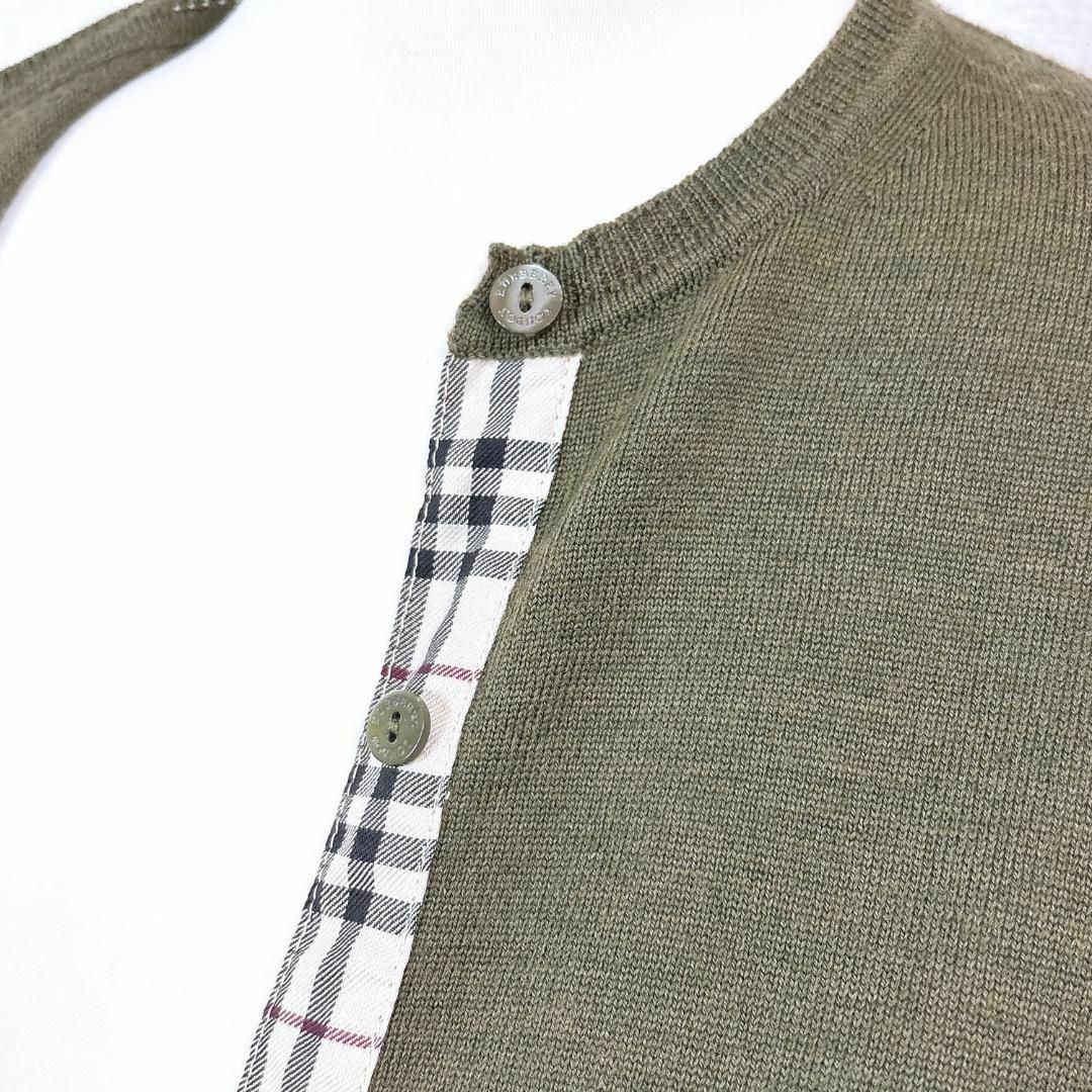 現行未使用品✨BURBERRY ノバストライプ カーディガン Mサイズ BURBERRY - 【美品】バーバリーロンドン ノバチェック裏地