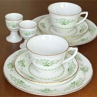 Royal Worcester - 【美品】ロイヤルウースター★DERWENT★ペアモーニングセット