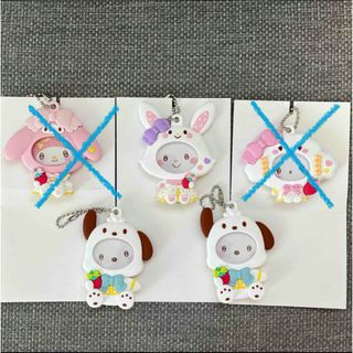 サンリオ(サンリオ)のサンリオ いちご新聞50周年記念 フォトバッジ付きマスコット (キャラクターグッズ)