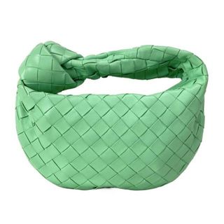 ボッテガヴェネタ(BOTTEGA VENETA)のBOTTEGA VENETA(ボッテガヴェネタ) ハンドバッグ美品  ミニ ザ・ジョディ ライトグリーン ラムスキン(ハンドバッグ)