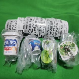 4種 森永乳業 ヨーグルトミニチュアコレクション ガチャ
