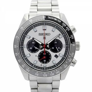 セイコー(SEIKO)の【5wwg0203】セイコー プロスペックス V192-0AH0 シルバー文字盤【中古】腕時計 メンズ(腕時計(アナログ))