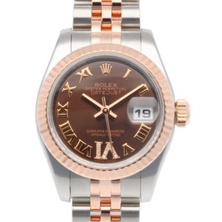 ロレックス(ROLEX)のロレックス デイトジャスト オイスターパーペチュアル 腕時計 時計 ステンレススチール 179171 自動巻き レディース 1年保証 ROLEX  中古(腕時計)