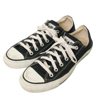 コンバース(CONVERSE)のCONVERSE コンバース 通年★ スニーカー ローカット オールスター Sz.25cm メンズ 黒(スニーカー)
