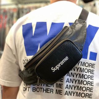 シュプリーム(Supreme)のSUPREME Leather West Bag 17SS(ボディーバッグ)