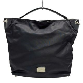フルラ(FURLA)のFURLA(フルラ) ハンドバッグ - 黒 レザー(ハンドバッグ)