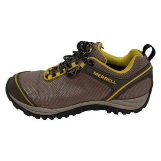 MERRELL(メレル) スニーカー 42 メンズ - グレー×イエロー×マルチ