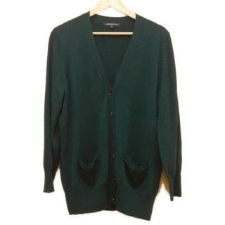 MACKINTOSH LONDON(マッキントッシュロンドン) カーディガン サイズ44 L レディース美品  - ダークグリーン 長袖(カーディガン)