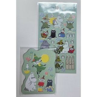 ムーミン(MOOMIN)のムーミン　メモ&シールセット(ノート/メモ帳/ふせん)
