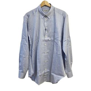 ジョルジオアルマーニ(GIORGIO ARMANI)のGIORGIOARMANI(ジョルジオアルマーニ) 長袖シャツ サイズ40 M メンズ - ライトブルー(シャツ)