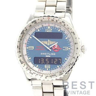 ブライトリング(BREITLING)のブライトリング 【BREITLING】 クロノスペース ザレッドアローズ リミテッドエディション A56012.1 (A561CRAPFA) メンズ ブルー ステンレススティール 腕時計 時計 CHRONOSPACE THE RED ARROWS LIMITED EDITION BLUE SS 【中古】 (腕時計(アナログ))