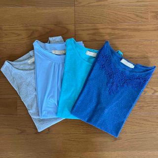 クロコダイル(Crocodile)のクロコダイル 4点セット 美品 半袖 Tシャツ カットソー ノースリーブ(カットソー(半袖/袖なし))