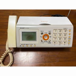 SHARP UX-F25CW 電話機 受信FAX機能付き