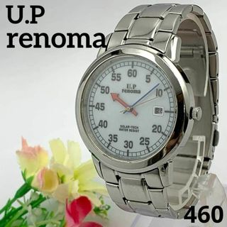 ユーピーレノマ(U.P renoma)の稼働品 renoma メンズ 腕時計 レノマ シチズン ソーラー式 ビンテージ(腕時計(アナログ))