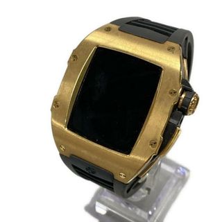 GOLDEN CONCEPT(ゴールデンコンセプト) 小物 - RST-44 ゴールド×黒 腕時計替えベルト/アップルウォッチケース(その他)