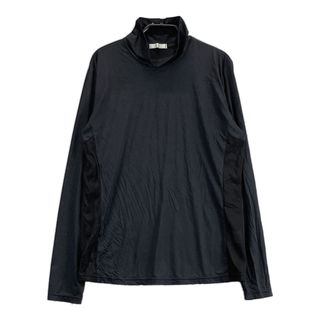 サイズ：42 HEAL CREEK ヒールクリーク  ハイネック 長袖インナーTシャツ メッシュ  ネイビー系 [240101496193] ゴルフウェア レディース ストスト(ウエア)