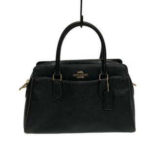 コーチ(COACH)のCOACH(コーチ) ハンドバッグ サバンナ キャリーオール バッグ CH172 黒 レザー(ハンドバッグ)
