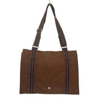 エルメス(HERMES)のHERMES(エルメス) ショルダーバッグ フールトゥバサスMM ブラウン×ネイビー(ショルダーバッグ)