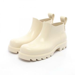 ボッテガヴェネタ(BOTTEGA VENETA)のボッテガヴェネタ BOTTEGA VENETA Stride レインシューズ ブーツ 靴 ラバー メンズ ホワイト系 42 【中古】(ブーツ)