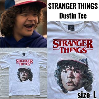 STRANGER THINGS ストレンジャー・シングス 未知の世界 ダスティン(Tシャツ/カットソー(半袖/袖なし))