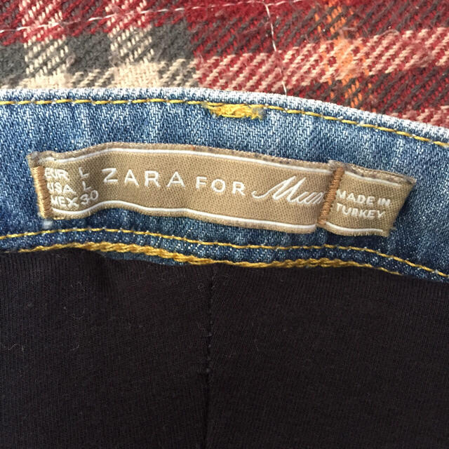 ZARA(ザラ)のZARA マタニティデニム キッズ/ベビー/マタニティのマタニティ(マタニティボトムス)の商品写真