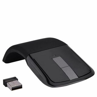Bewinner 折り畳み式ワイヤレスタッチマウス、1000DPI人間工学に基づ(PC周辺機器)