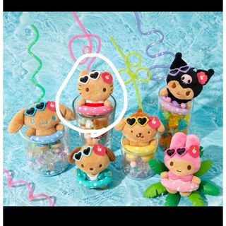サンリオ(サンリオ)のラスト1個韓国限定オリーブヤング✖️サンリオコラボマスコット　キティ(キャラクターグッズ)