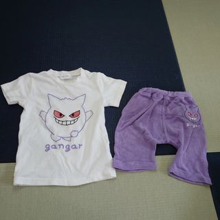 ポケモン(ポケモン)のモンポケ　ゲンガー　Tシャツ　半ズボン　セット(Tシャツ/カットソー)