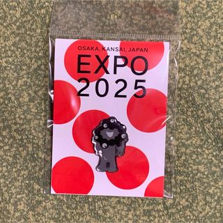 大阪関西万博 EXPO2025 ミャクミャク ピンバッジ 黒ミャクミャク(その他)