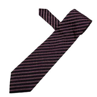 CORNELIANI(コルネリアーニ) ネクタイ メンズ - パープル×ダークパープル 斜めストライプ(ネクタイ)