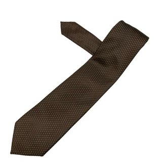 CORNELIANI(コルネリアーニ) ネクタイ メンズ - ダークブラウン×ライトブルー ドット柄(ネクタイ)